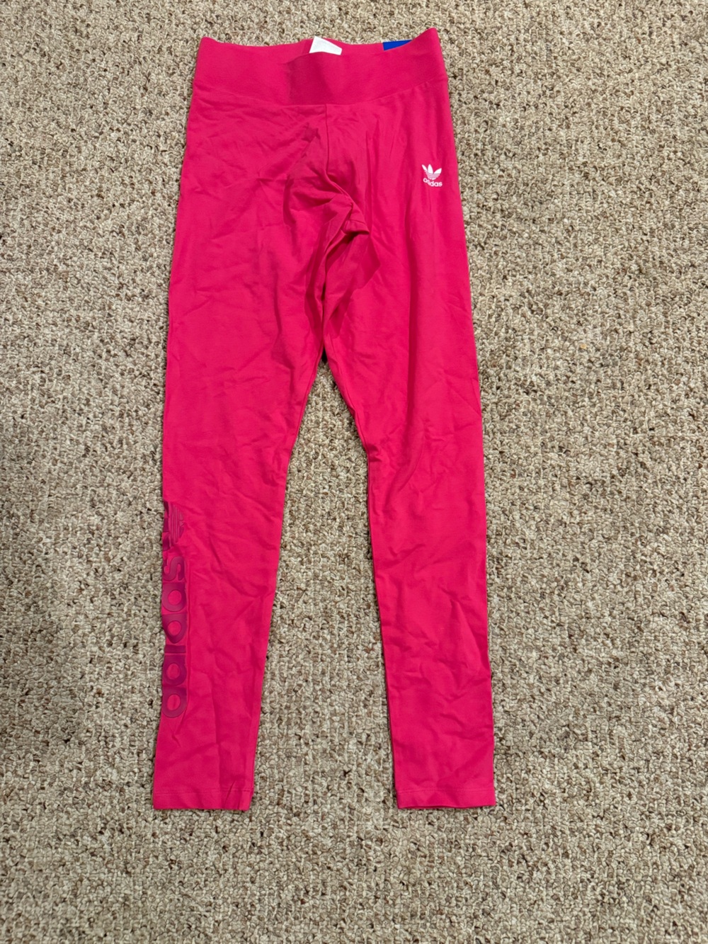 Adidas Hot Pink Performance Leggings